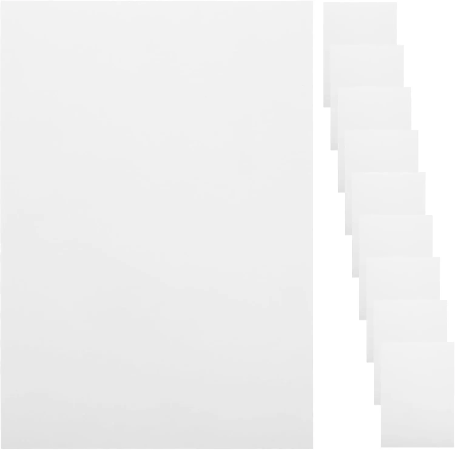 10 Sheets Ultra Thick Watercolor Paper Textured Cardstock for Artist Drawing Surface for Gouache and DIY Projects