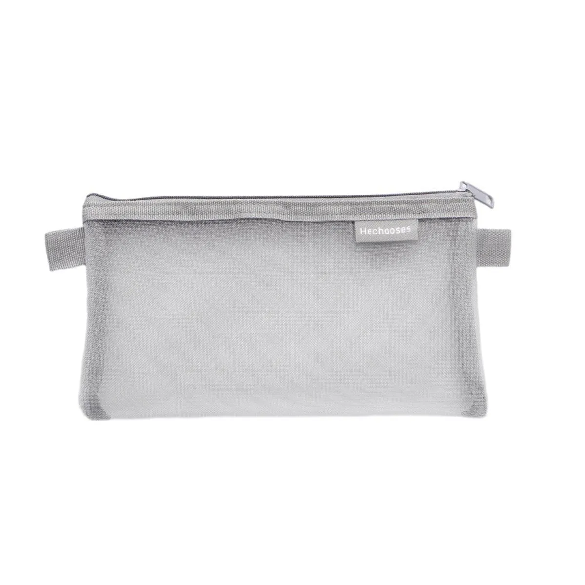 10PCS Clear Mesh Pencil Case Pen Cosmetic Makeup Storage Bag Organizer Pouch