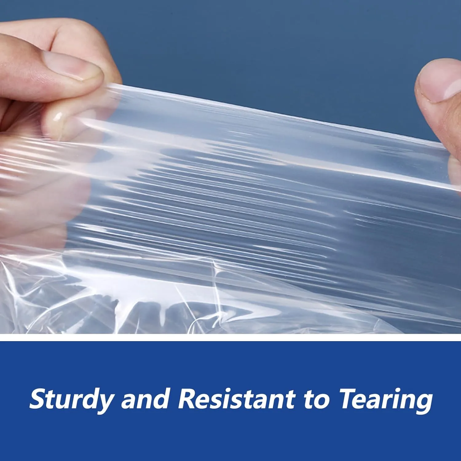 14" x 20" (1000 Count) Self Seal Clear Poly Bags with Suffocation Warning for Packaging, Shipping, Clothing, Shirts & FBA - Resealable Adhesive