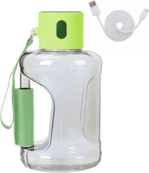 1.5L Large Capacity Sports Hydrogen Water Bottle, 1800mAh Rechargeable, SPE PEM Hydrogen Water Generator, Handhold Molecular Hydrogen Water Cup, for Home Gym