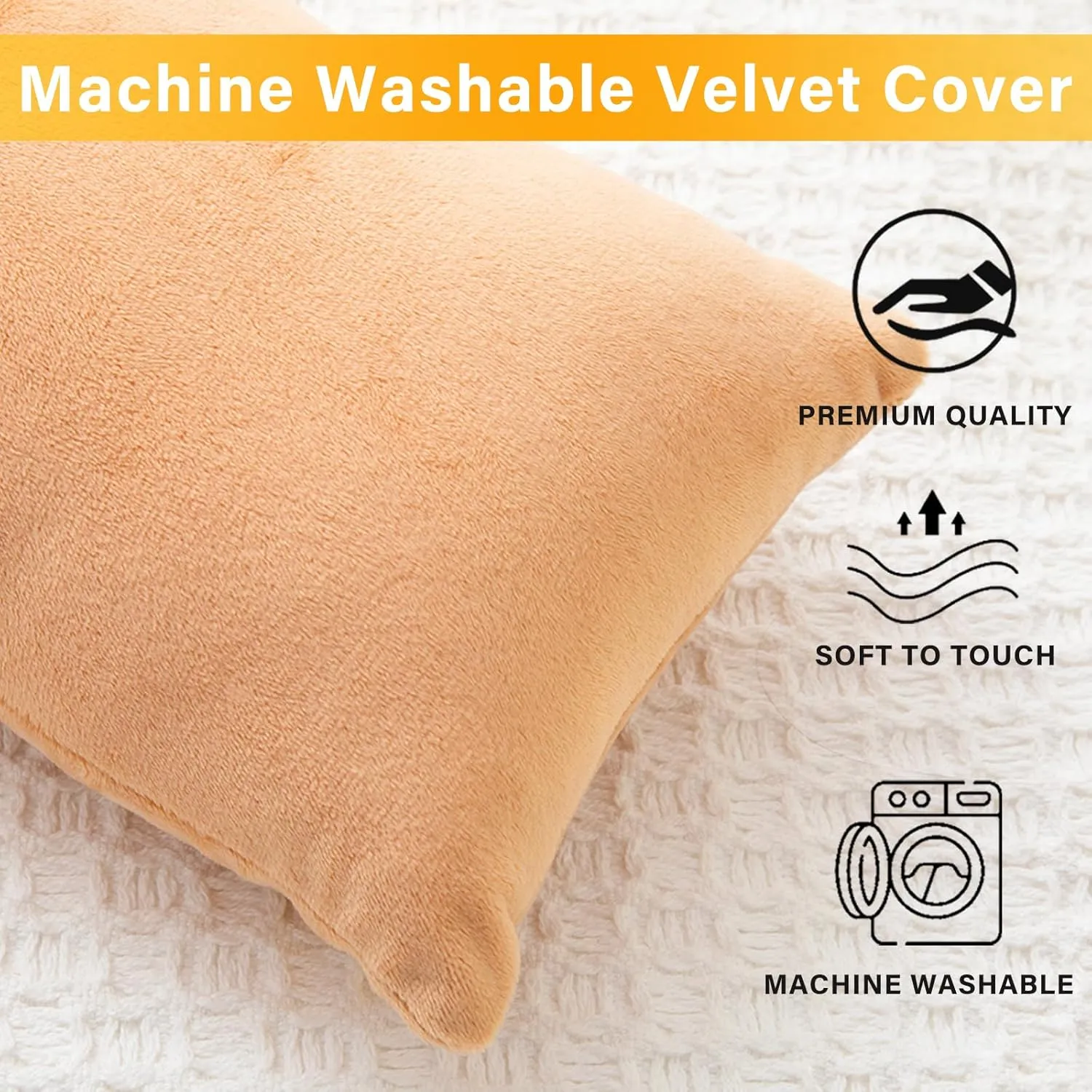 2 Pack Small Pillow, Memory Foam Mini Pillow 11 X 7 Inches for Travel, Sleeping, Nap and Neck, Knee, Lumbar Support, Tiny Pillow Cushion for Pet, Dogs (Camel)