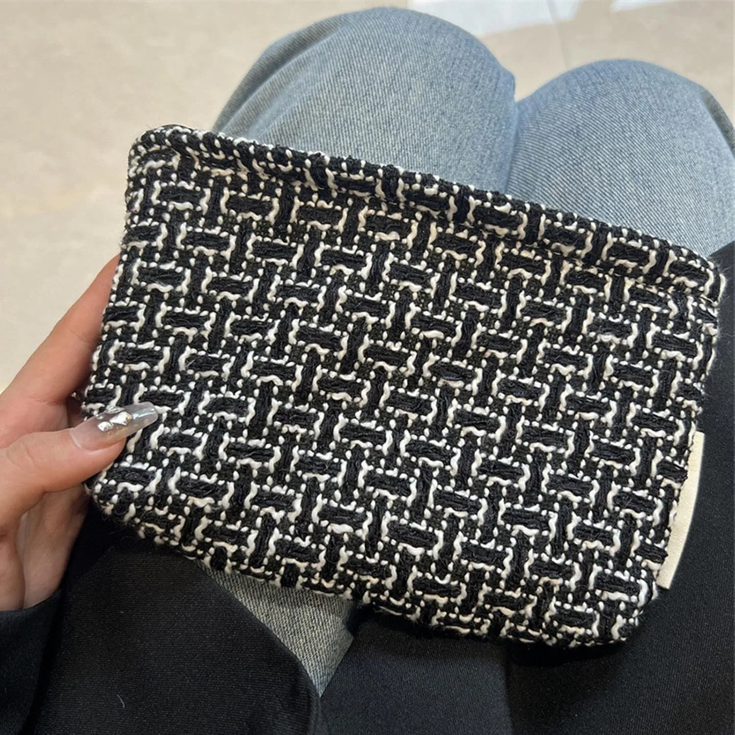 2 Pcs Makeup Bag for Women Large Capacity Cosmetic Bag Set Travel Toiletry Bag Cute Makeup Pouch for Purse Portable Organizer Travel Accessories