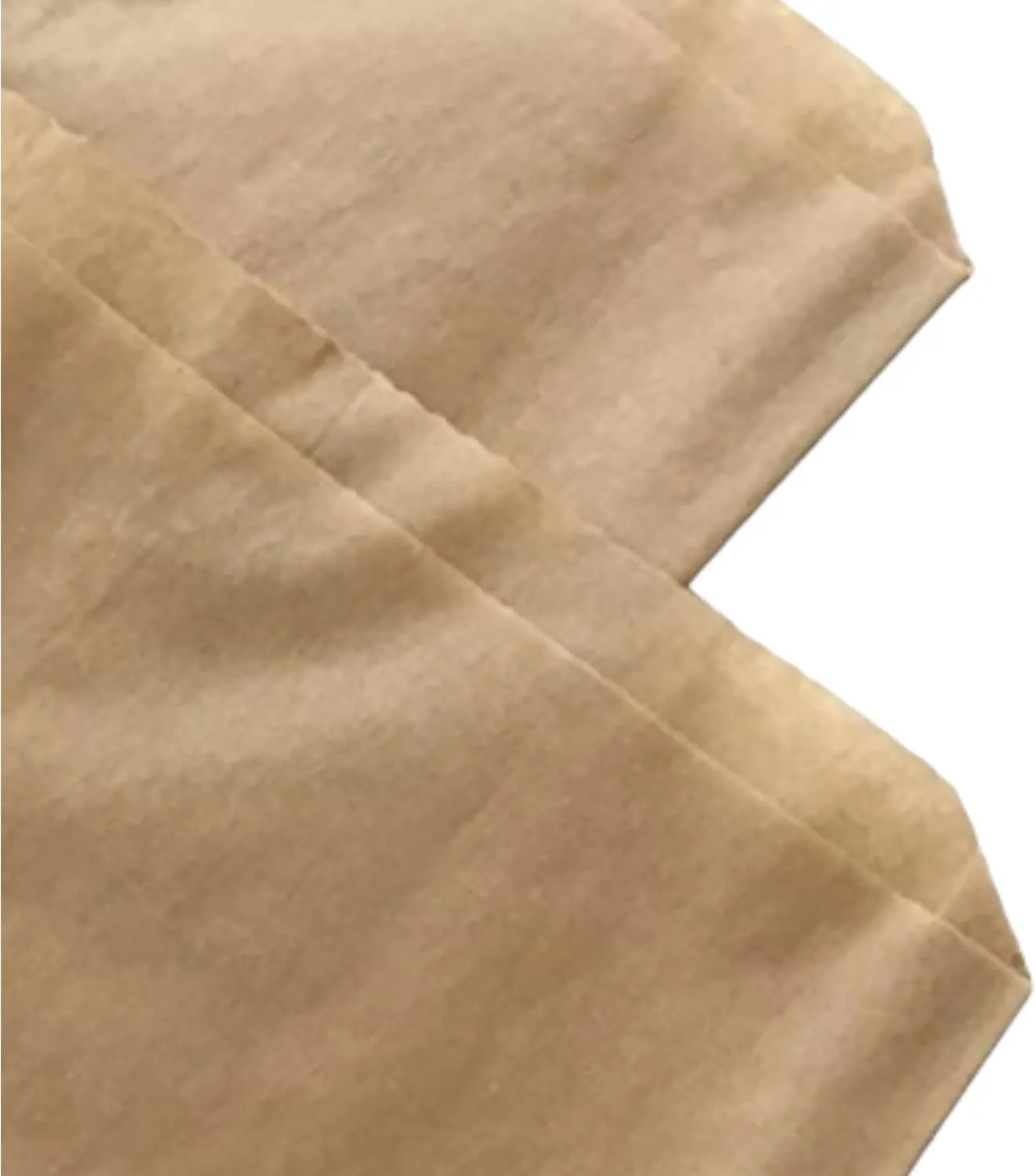 200 Plain Natural Kraft Sandwich Bag - Ideal for Pretzels and Sandwiches - Made in USA - 6.5 x 1 x 8