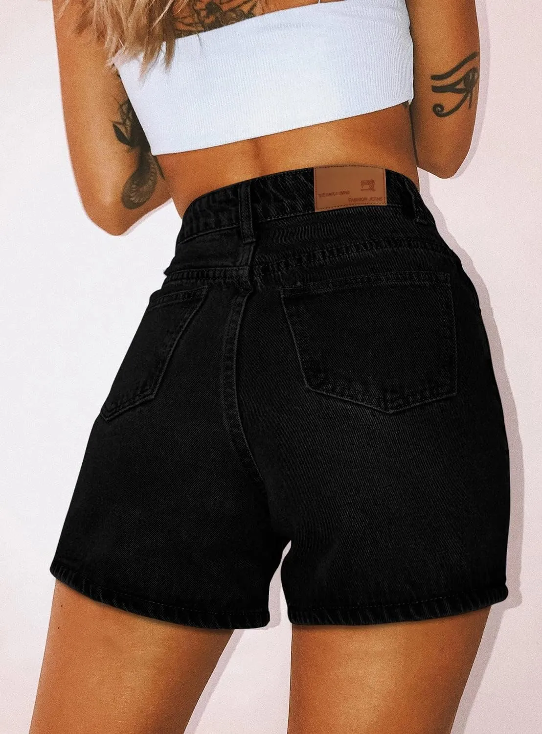 2025 Jean Shorts for Women Casual Stretchy Denim Summer Hot Short