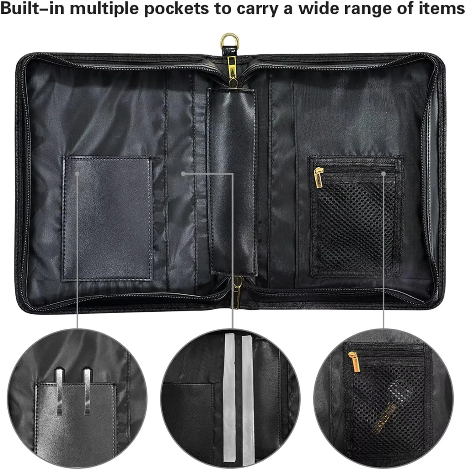 2025 PU Leather Bible Cover, Comes with 2 Leather Bookmarks, Green Bible Case with Handle, Work of William Morris Printed Bible Study for Men Supplies, Built-in Pocket Pen Slots, Waterproof