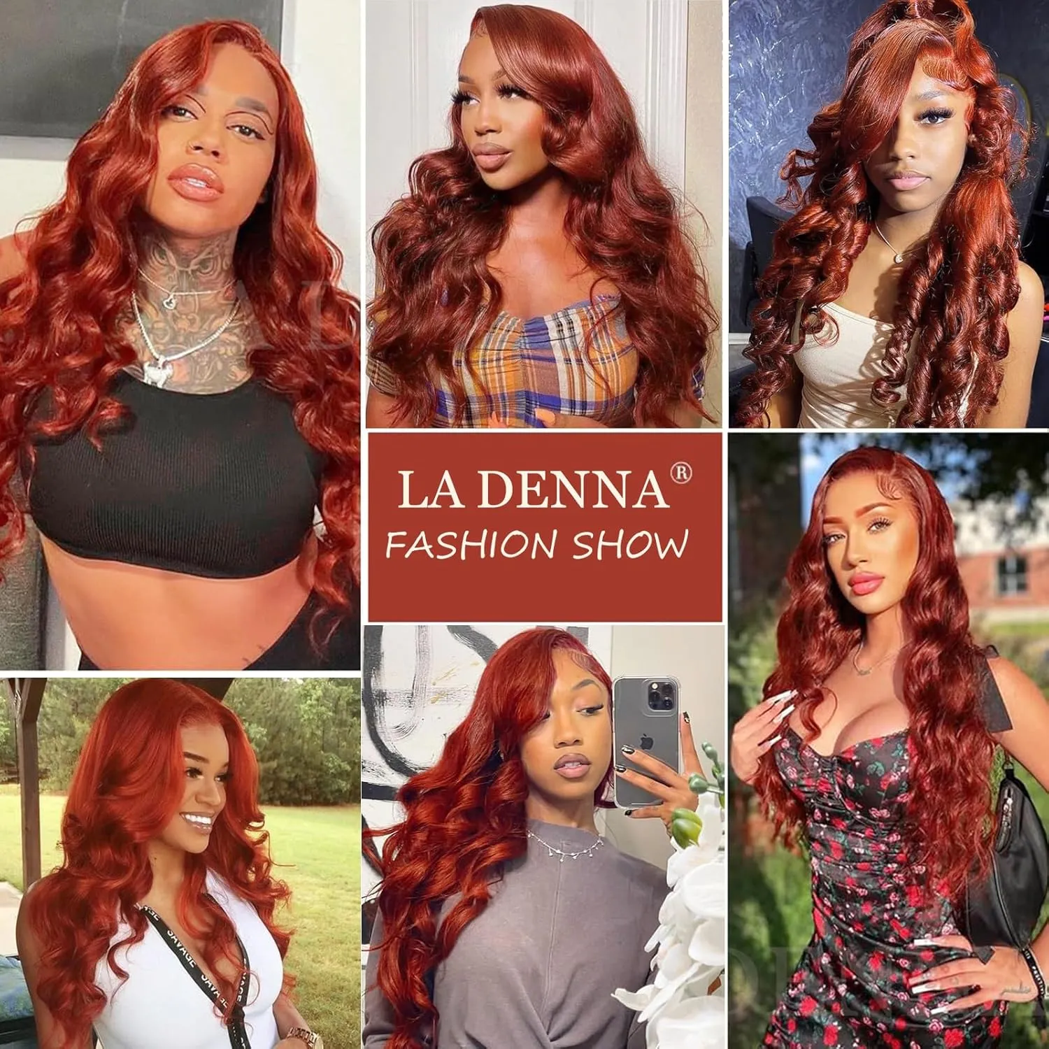 33# Reddish Brown Lace Front Wigs Human Hair Body Wave 360 Lace Front Wig 180% Density Ginger Red Lace Frontal Wigs Pre Plucked with Baby Hair for Women Colored Glueless Wigs 18 CS