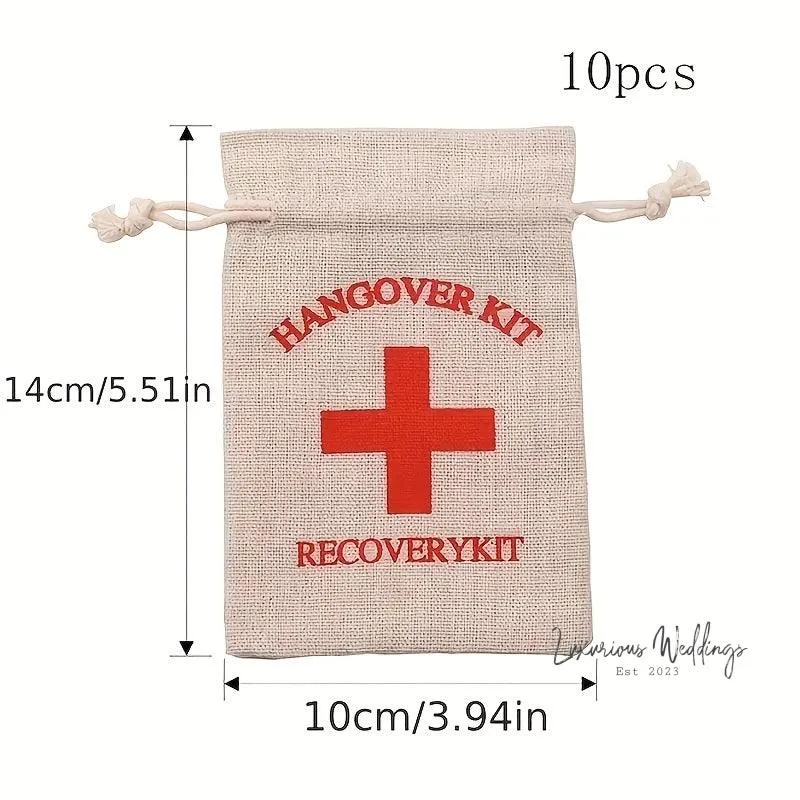 5-Piece Hangover Kit: Ideal for Bachelorette Parties,