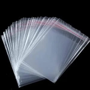 8.5x12 Inches : Self Adhesive Bopp Transparent Plastic Poly Packing Material Bag Jewelry Cosmetics Accessories Pouch Pack of (1000)