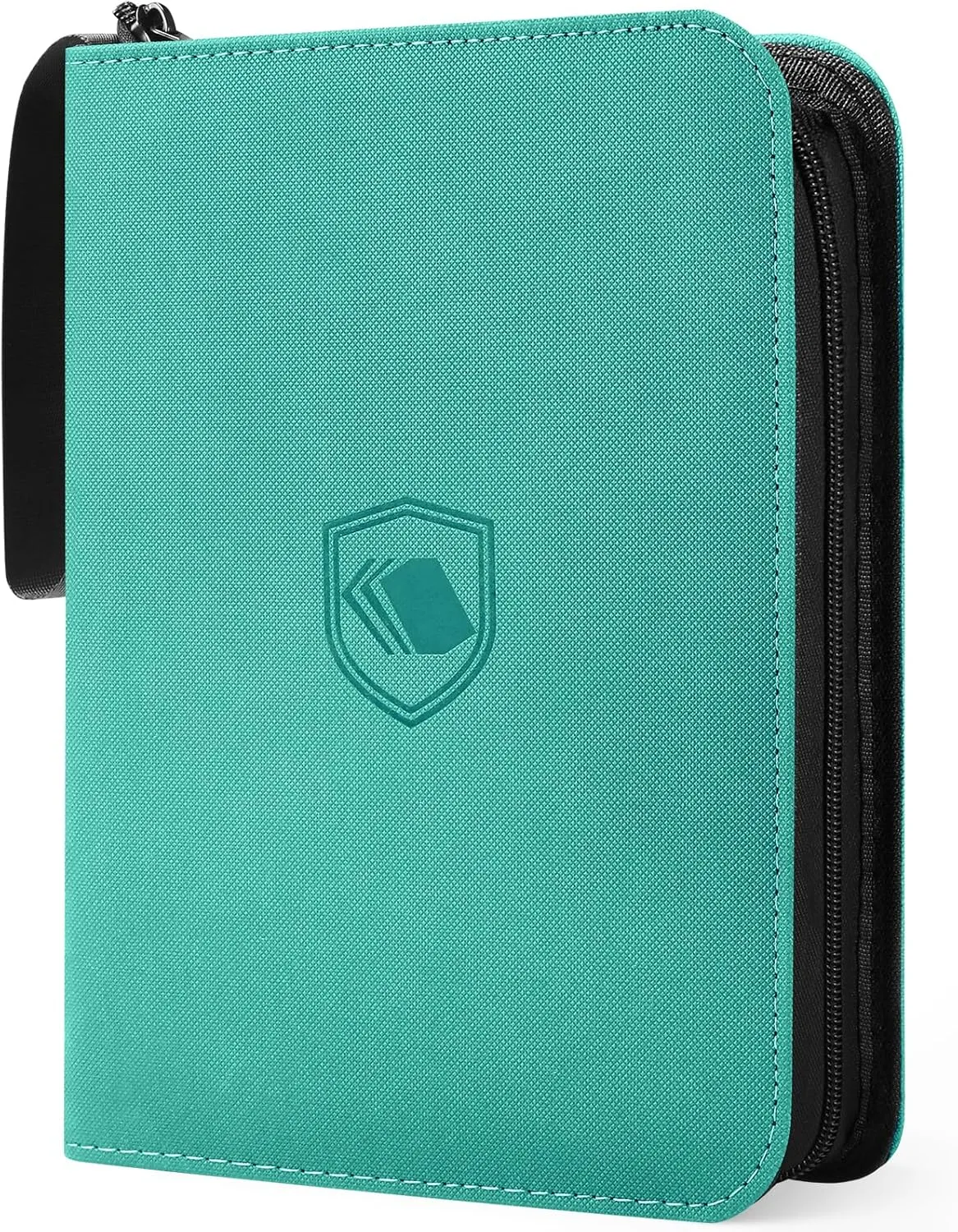 900 Pockets Trading Card Binder, PU Cover Zipper Card Collection Album, Sturdy Card Folder Holder for MTG, TCG, Game Cards, Sports Cards