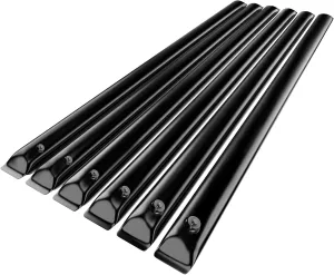 Abimars 0.7mm Thicker Black Winter Water Tube for Swimming Pool Covers, 6 Pack 8 FT Water Weight Bags for Pool Side, Three-layer Composite Material