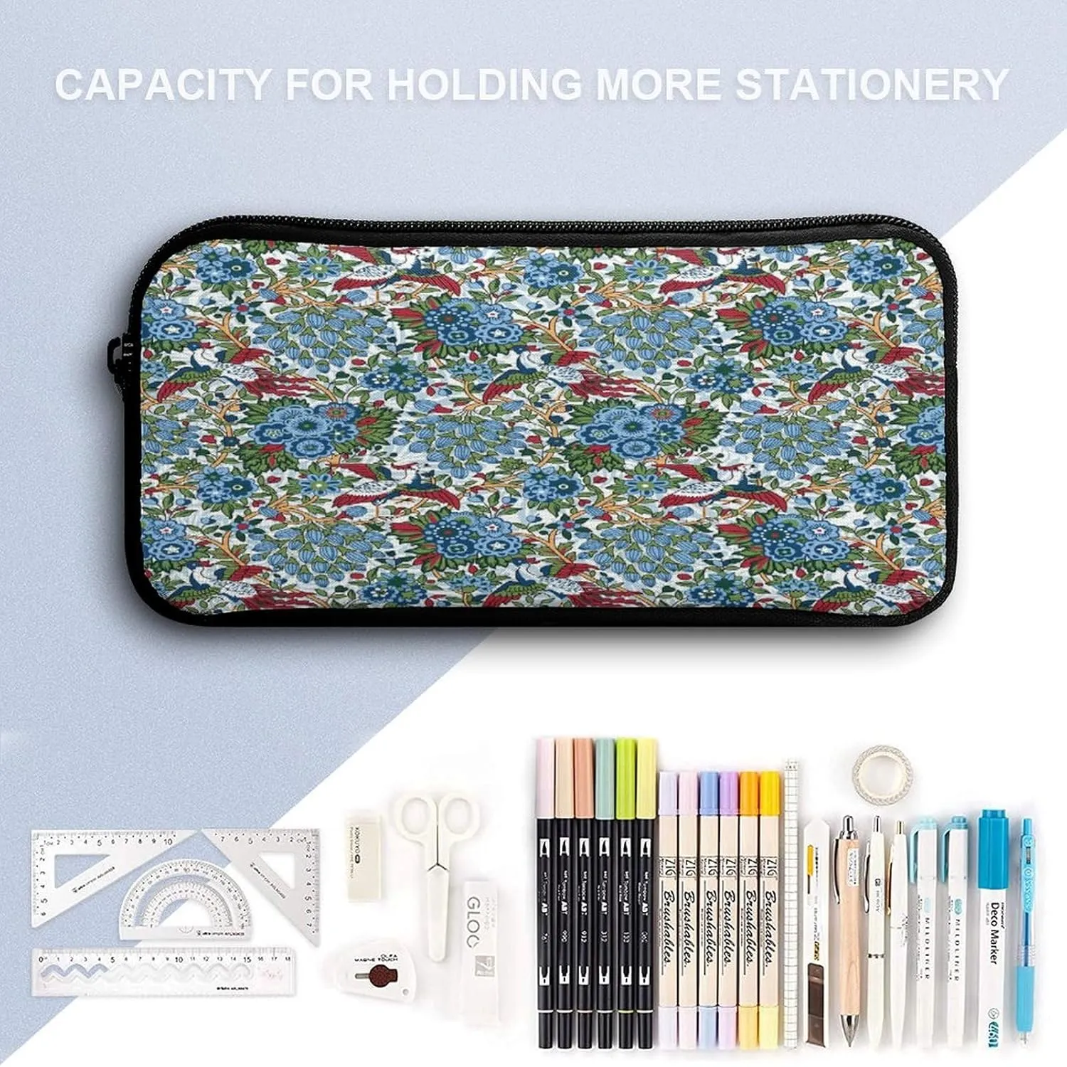 Abstract Boho William Morris Art Bags Set Backpack For Work Hiking Lunch Bag Travel Unisex Bags