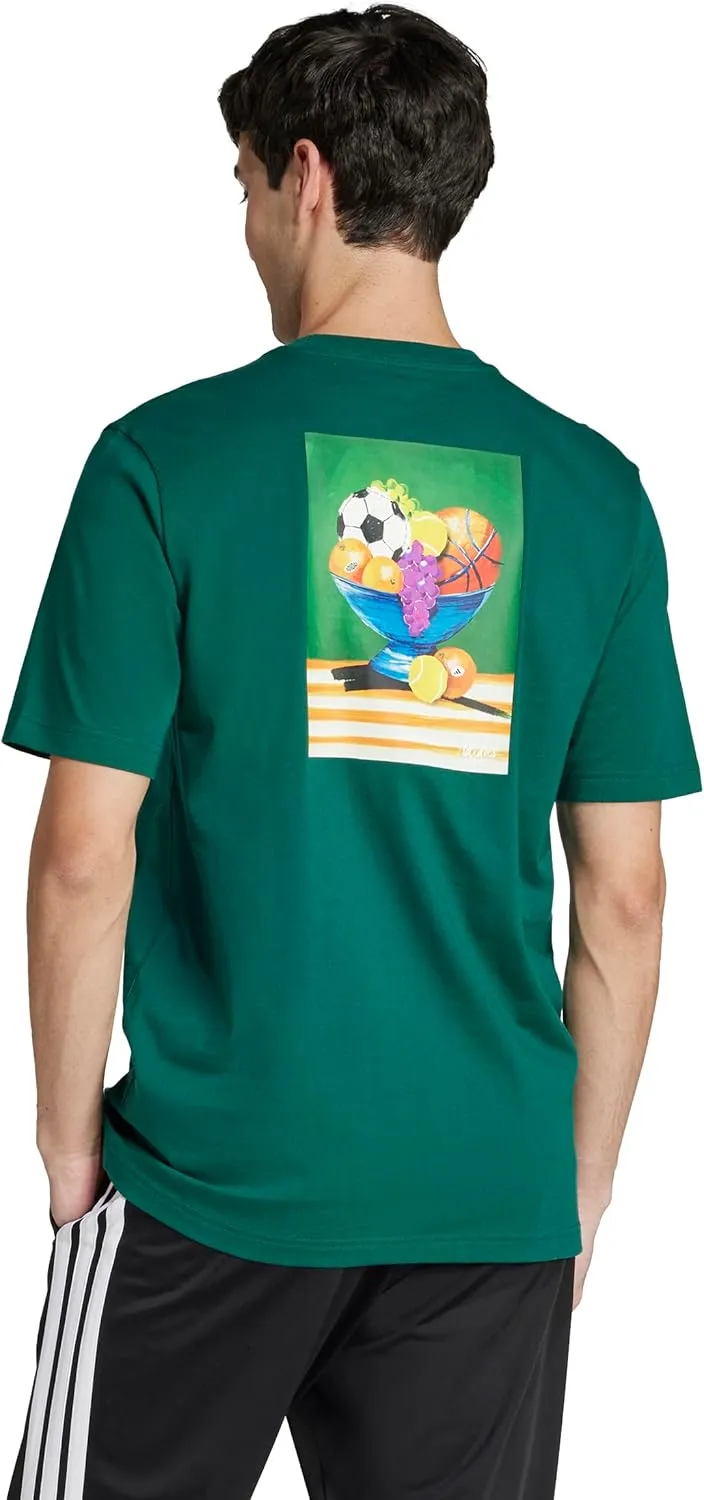 adidas Men's Lounge Still Life Bowl Graphic T-Shirt