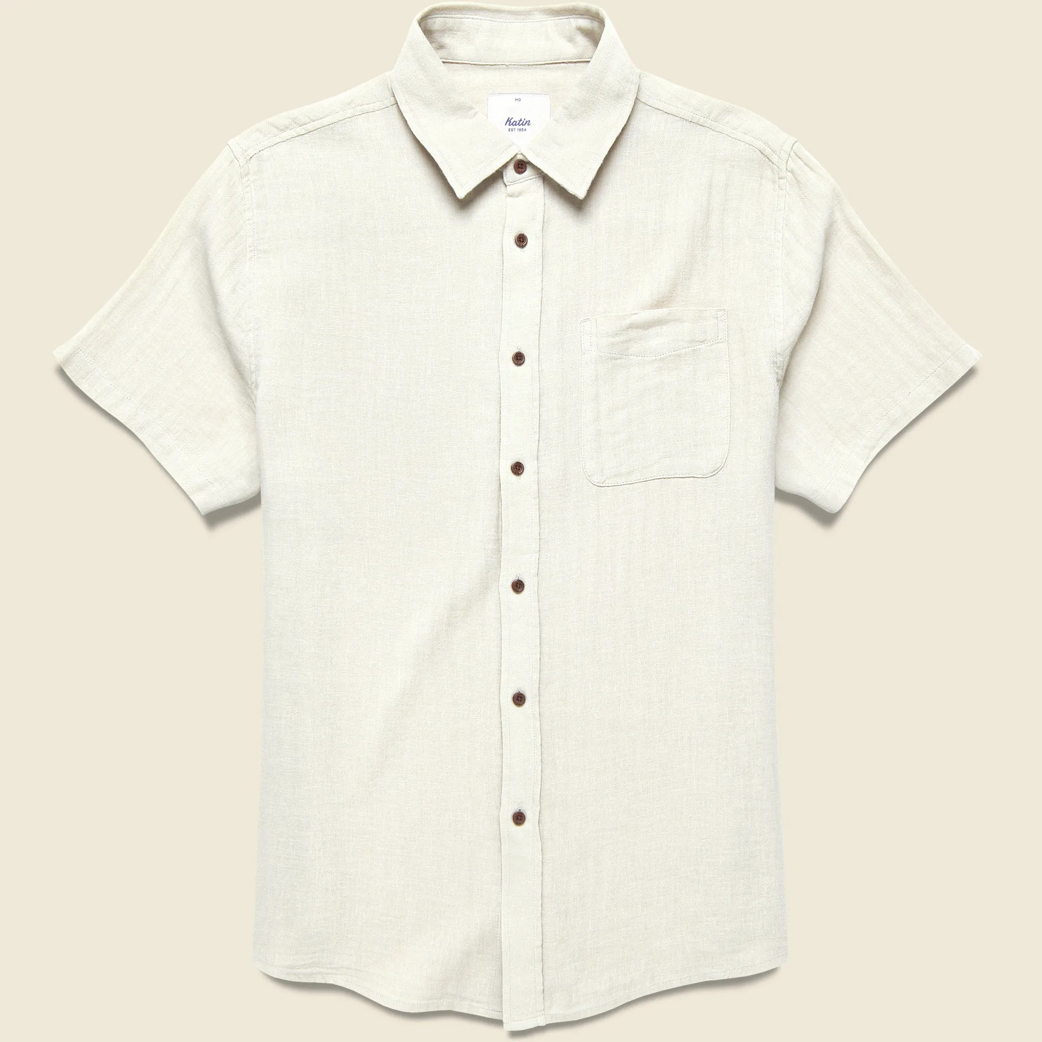 Alan Solid Shirt - White