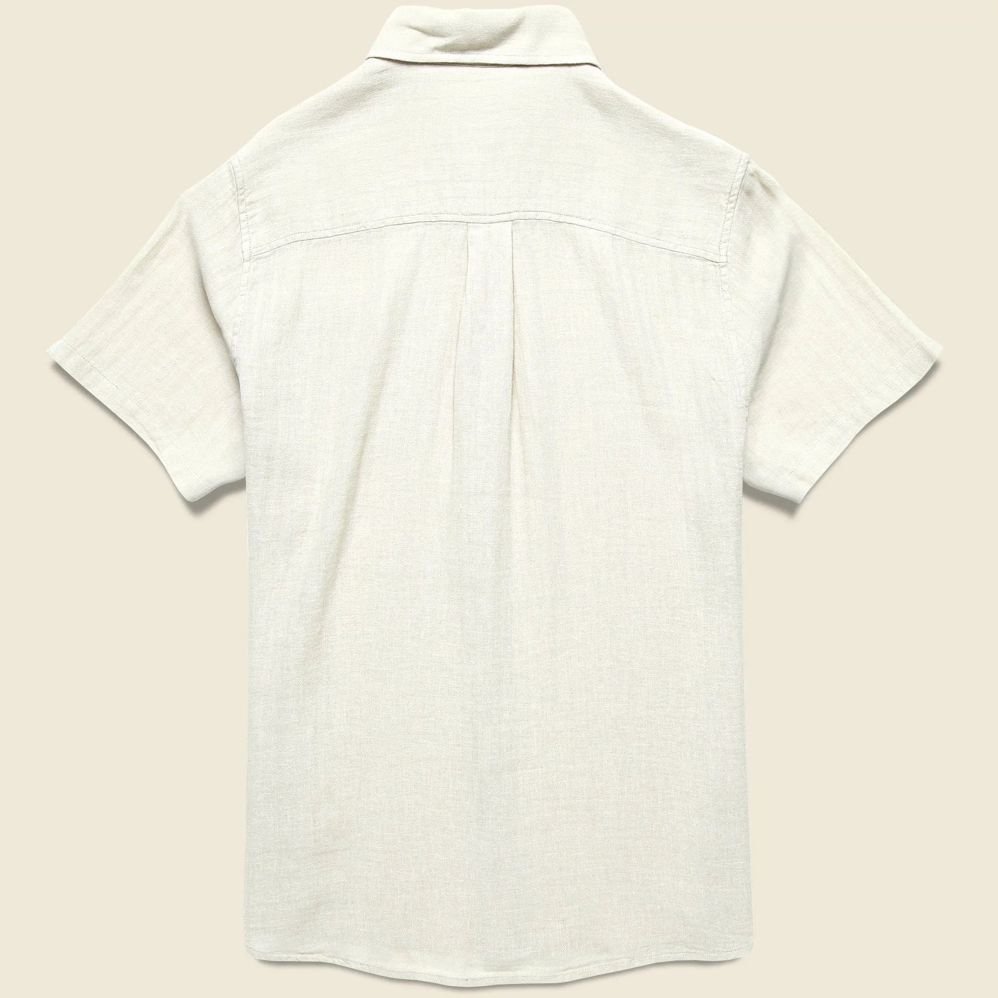 Alan Solid Shirt - White