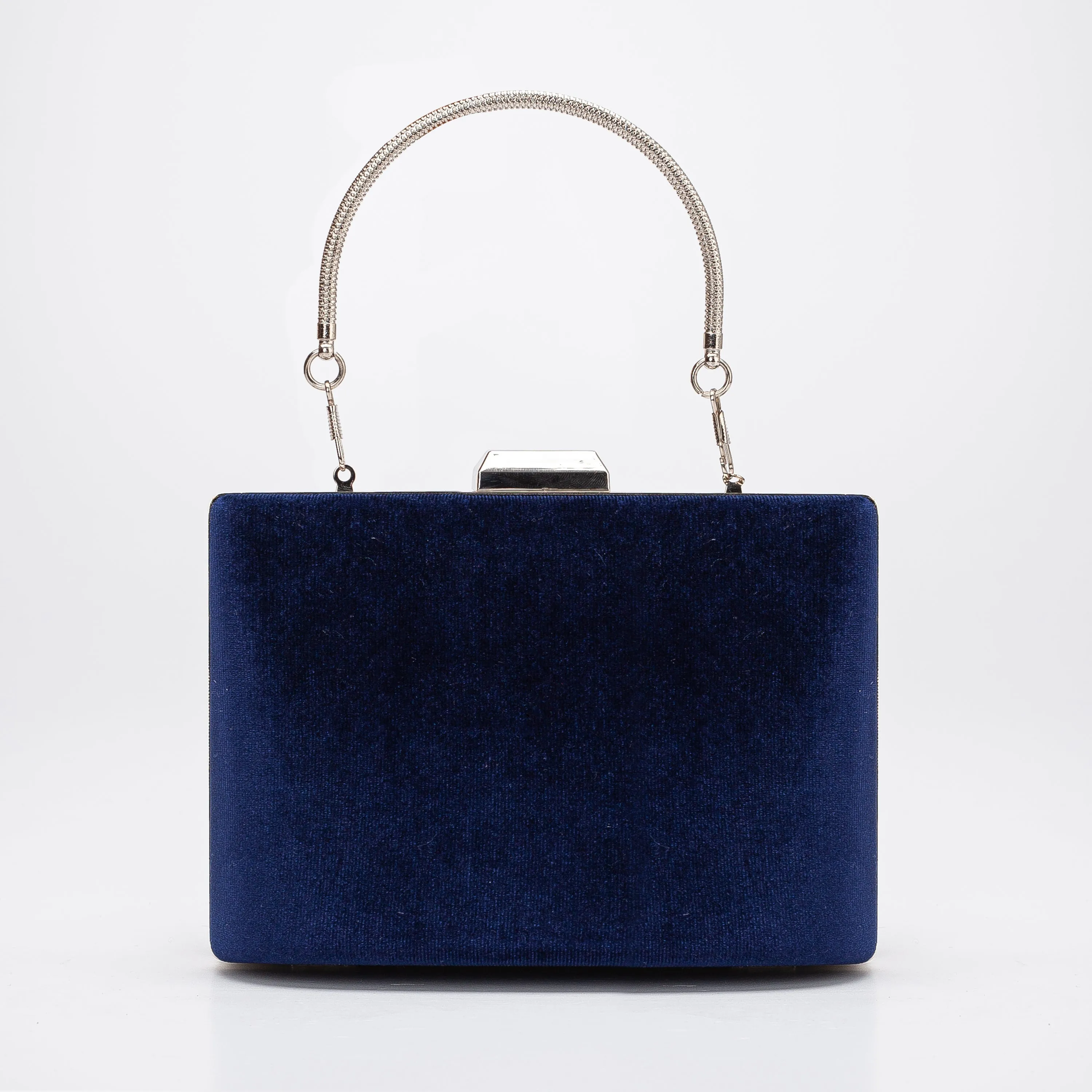 Alba - Dark Blue Clutch
