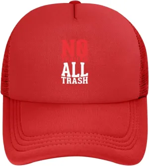 All Trash No Trailer Adult Mesh Baseball Cap