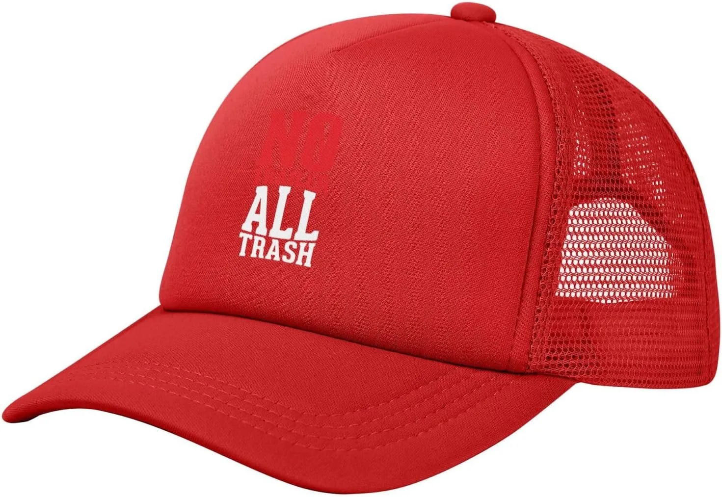 All Trash No Trailer Adult Mesh Baseball Cap