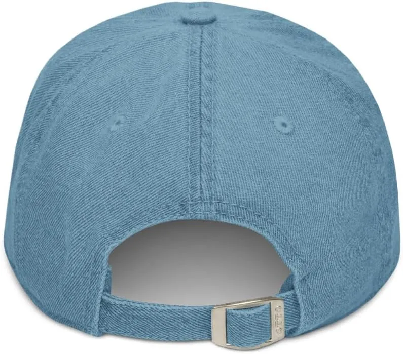 ALO Airport Hat (Embroidered Denim Cap) Flying to Waterloo Airport Gift