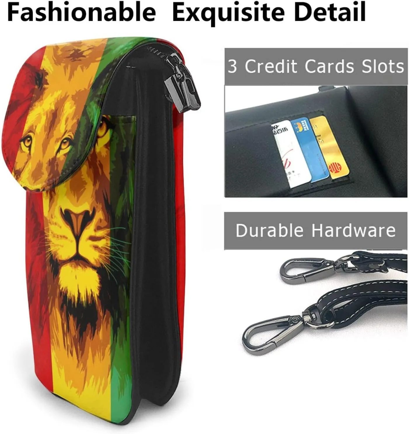 AMRANDOM Cell Phone Purse Small Crossbody Phone Bag