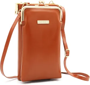 ANDOILT Small Crossbody bags Cell Phone Purses for Women Shoulder Travel Pouch Handbag Wallet with Credit Card Slots
