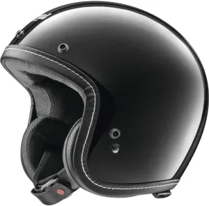 Arai Helmets Classic-V Solid Helmet (X-Large, Black)