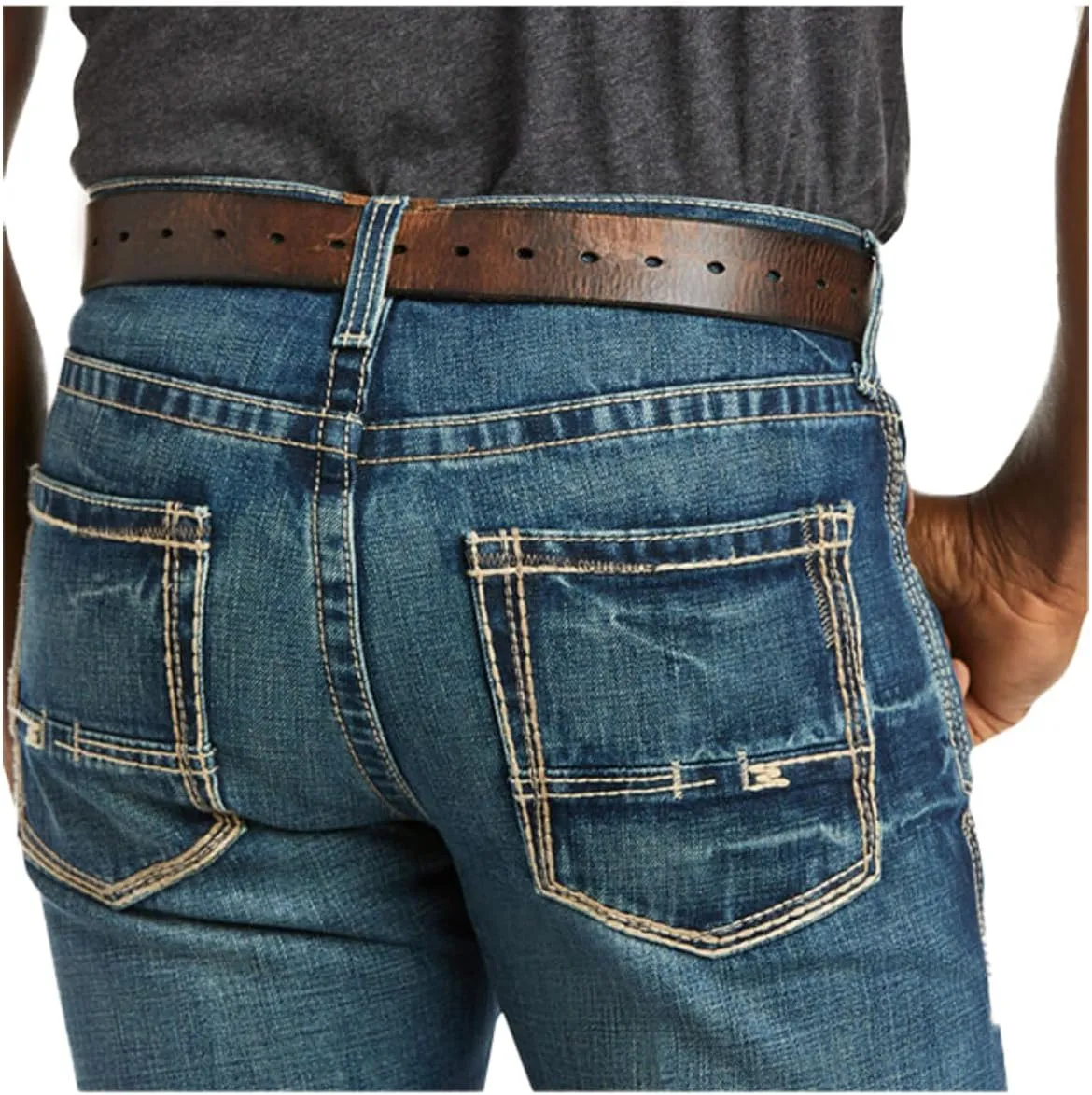 Ariat Men's M5 Slim Gambler Stackable Straight Leg Jean