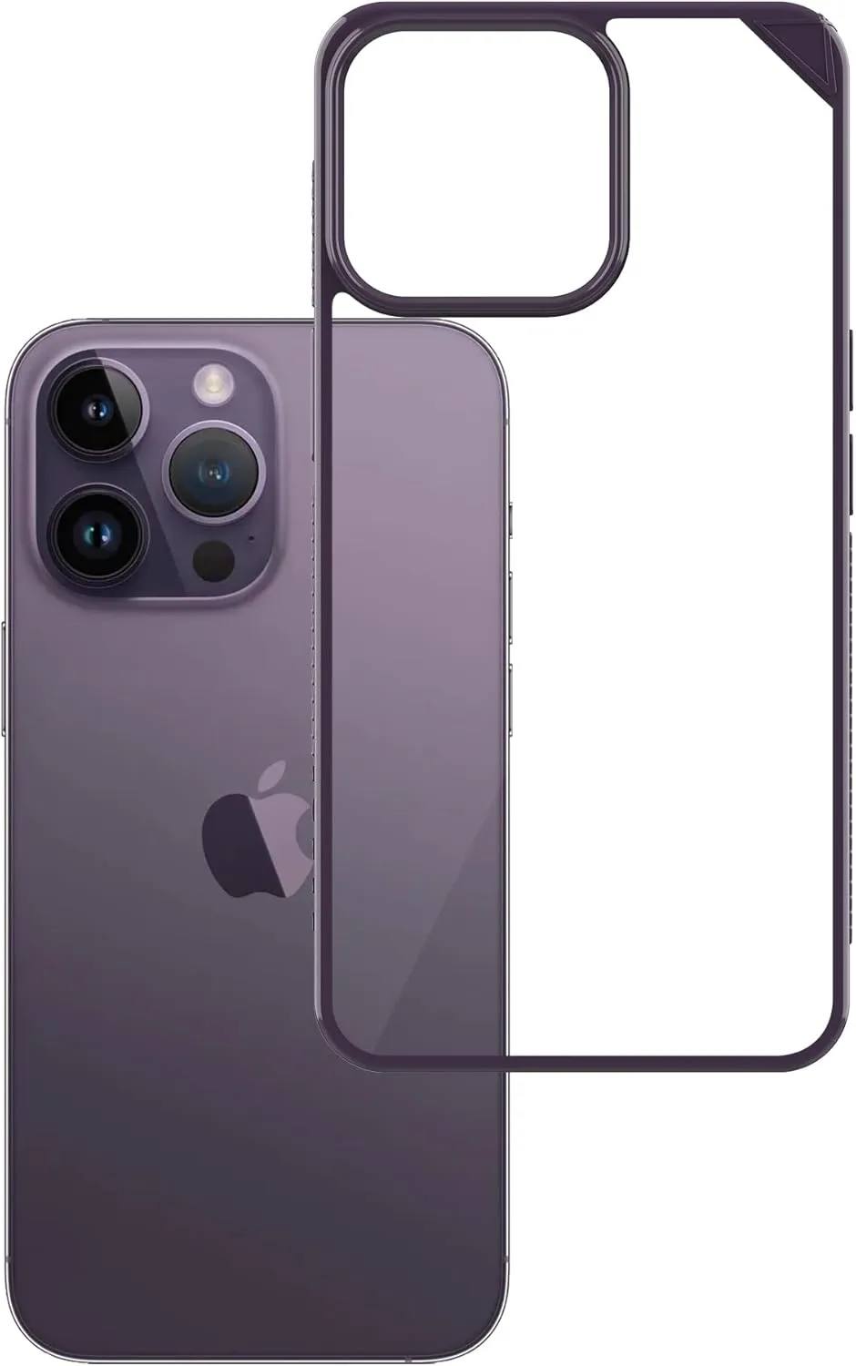 ARMOR Signature Case for iPhone 14 Pro (Shadow Purple with Orange Tape)