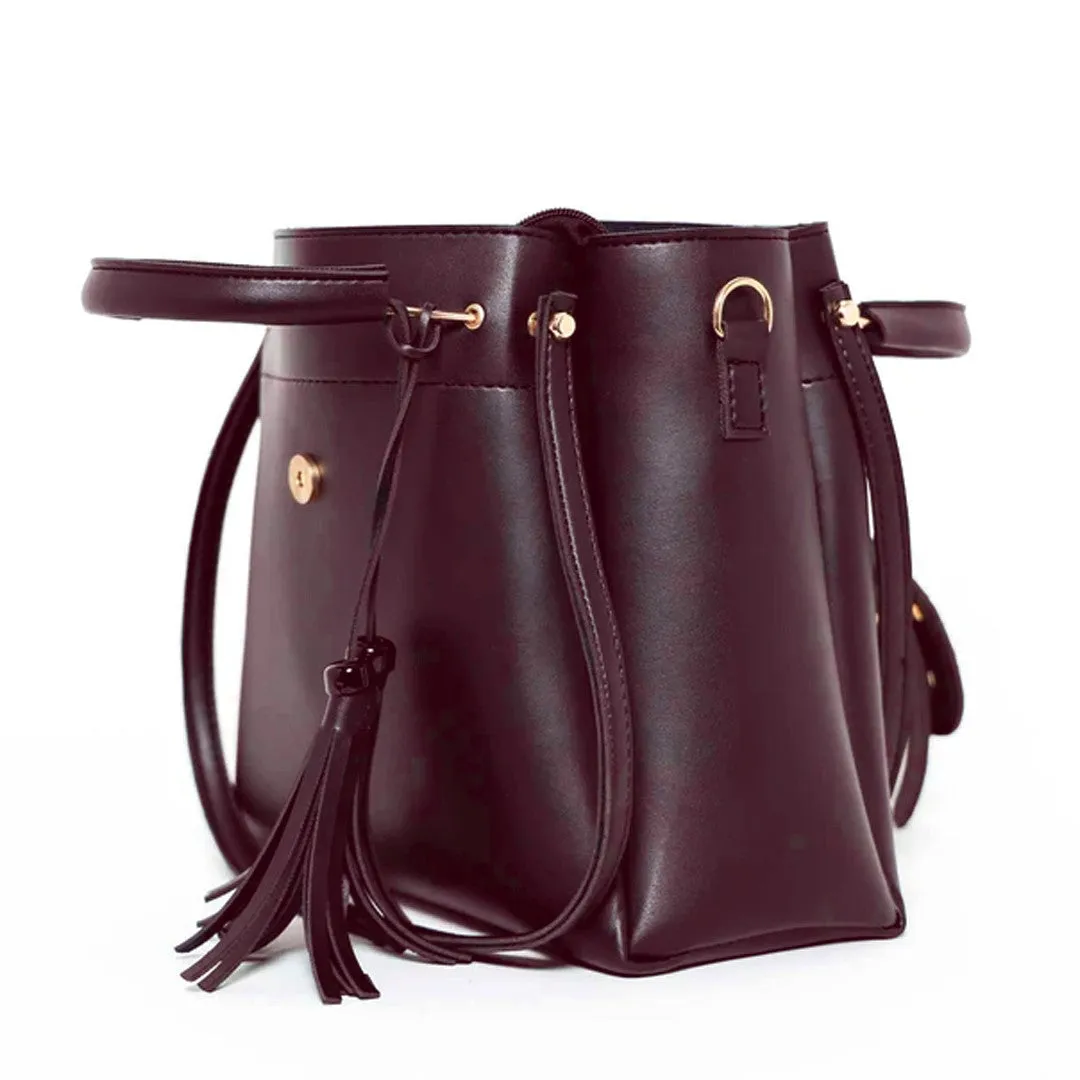 Aspin | Tote | Maroon