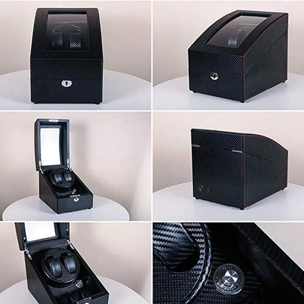 Automatic Watch Winder Watch Winder Shake Table Device 2 3 Mechanical Watch Shaker Motor Box Watch Box Packaging Box Collection Box High-End Automatic
