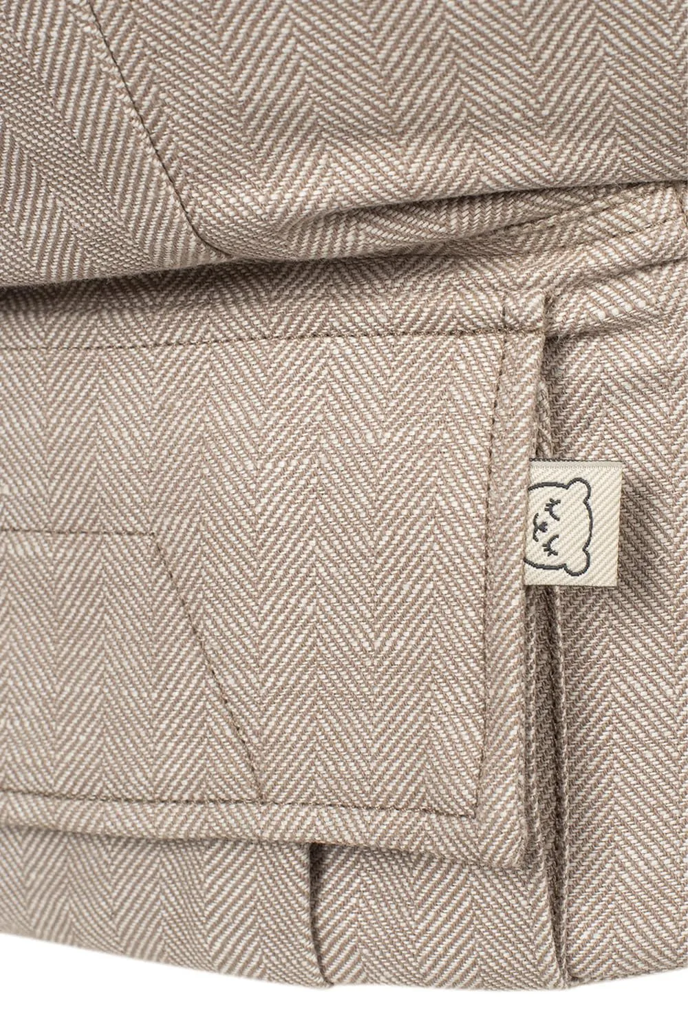 Baby Tula Linen Toddler Carrier, 25-60 lb, Adjustable Carrier, Multiple Ergonomic Positions Front and Back, Breathable – Sand