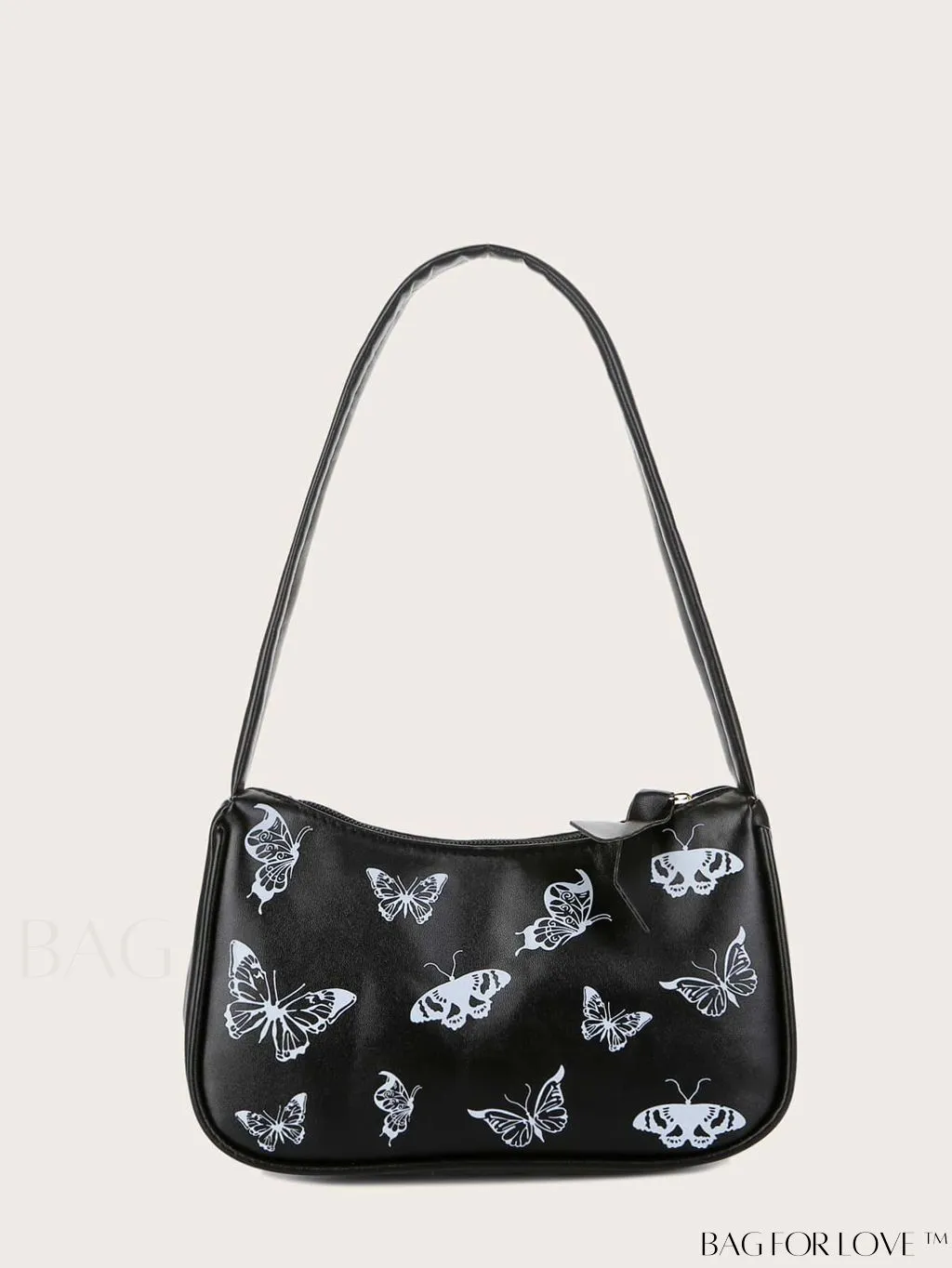 BagForLove - Artistic Butterfly Baguette Bag - Exquisite Design