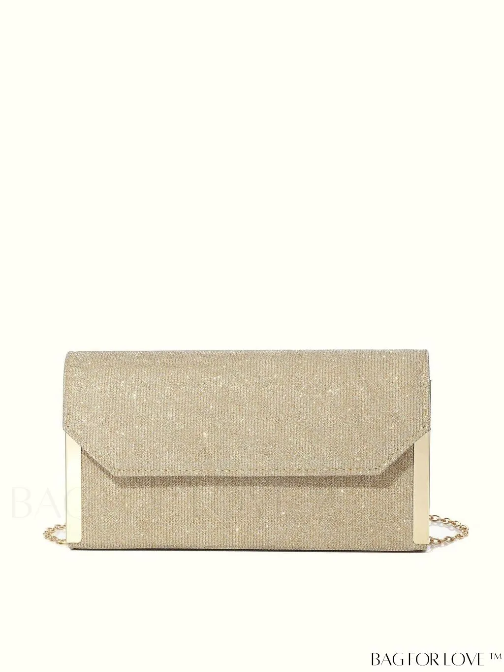 BagForLove - Chic and Compact Glitter Envelope Flap Bag