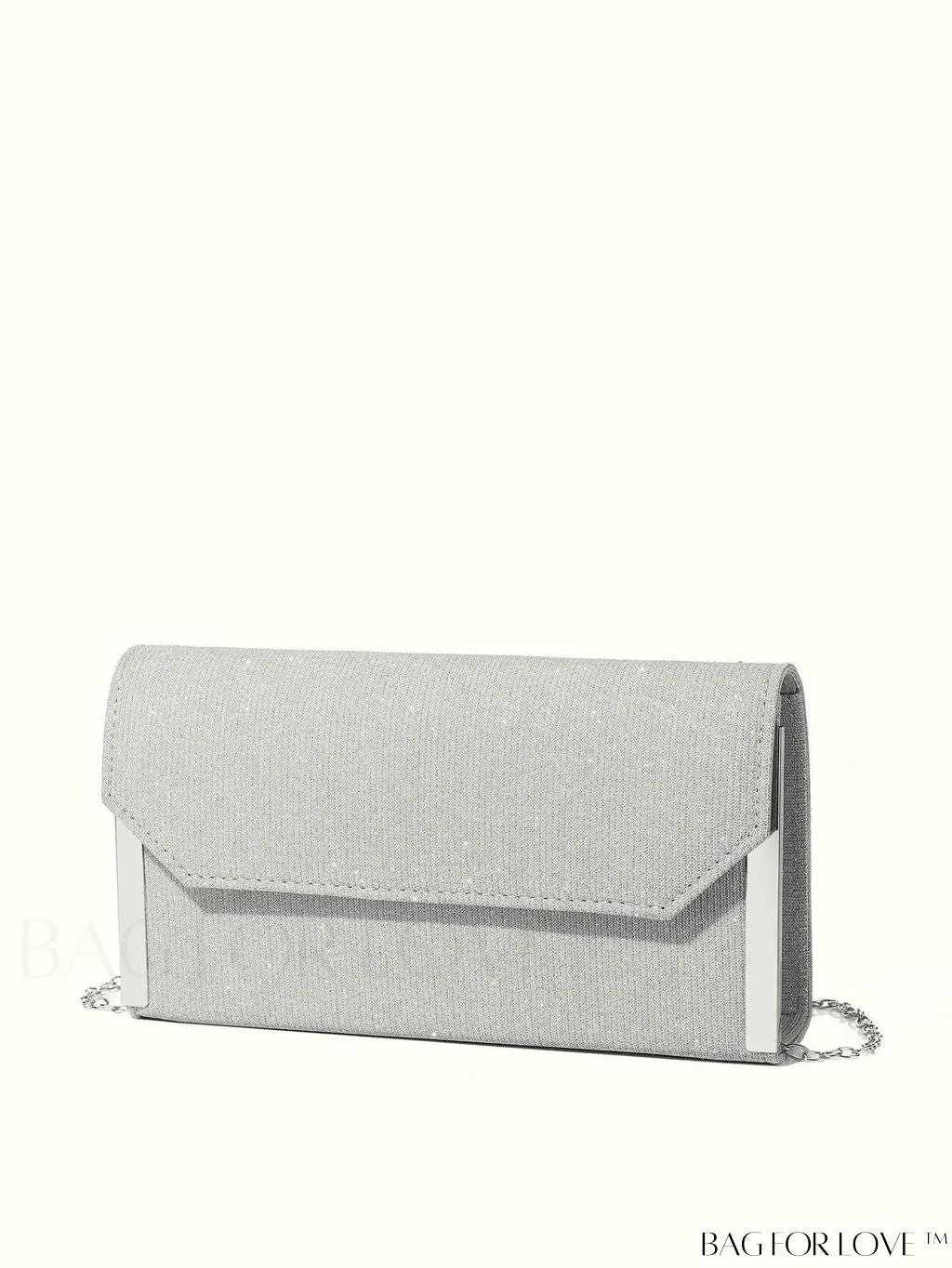 BagForLove - Chic and Compact Glitter Envelope Flap Bag