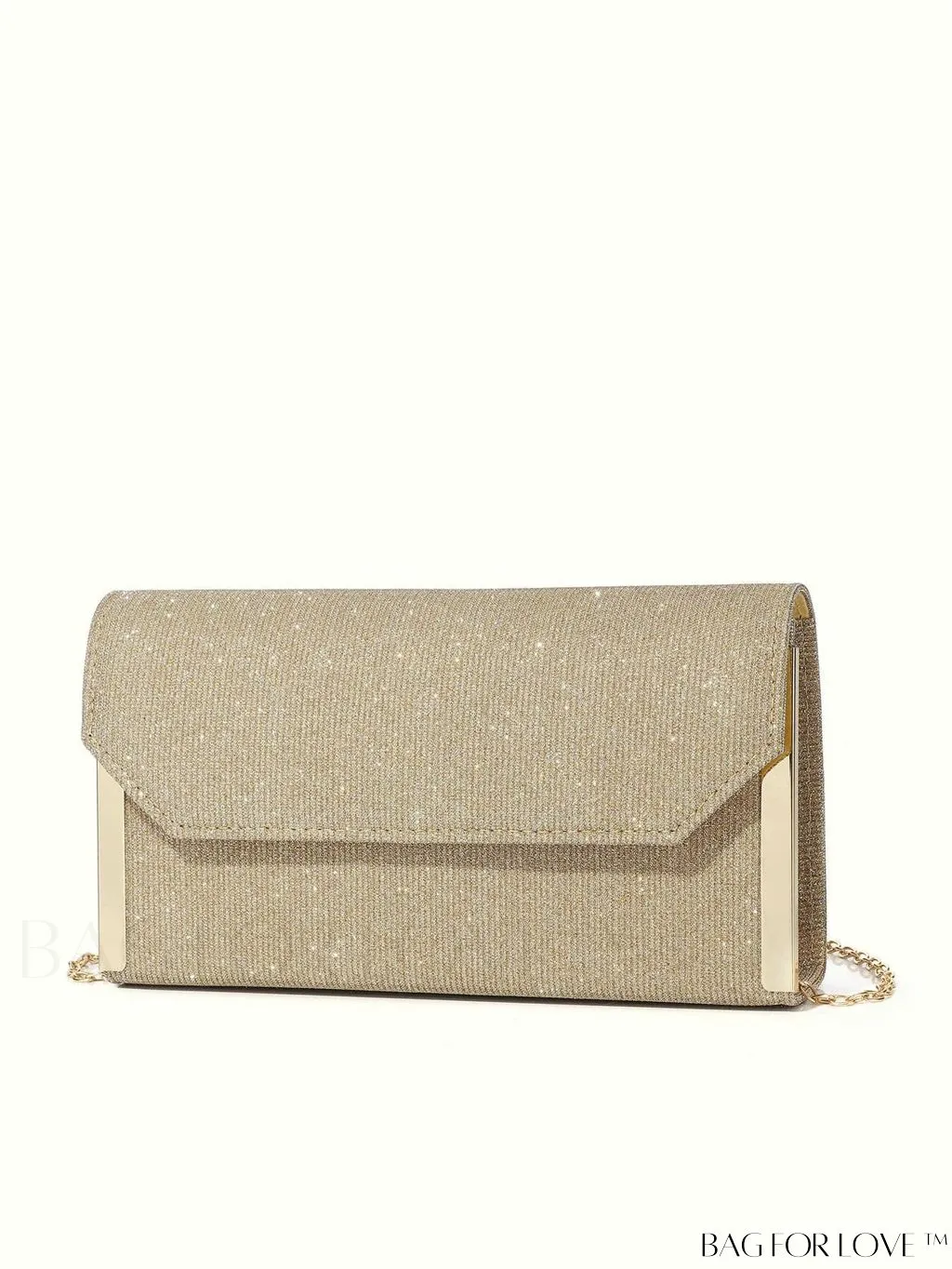 BagForLove - Chic and Compact Glitter Envelope Flap Bag