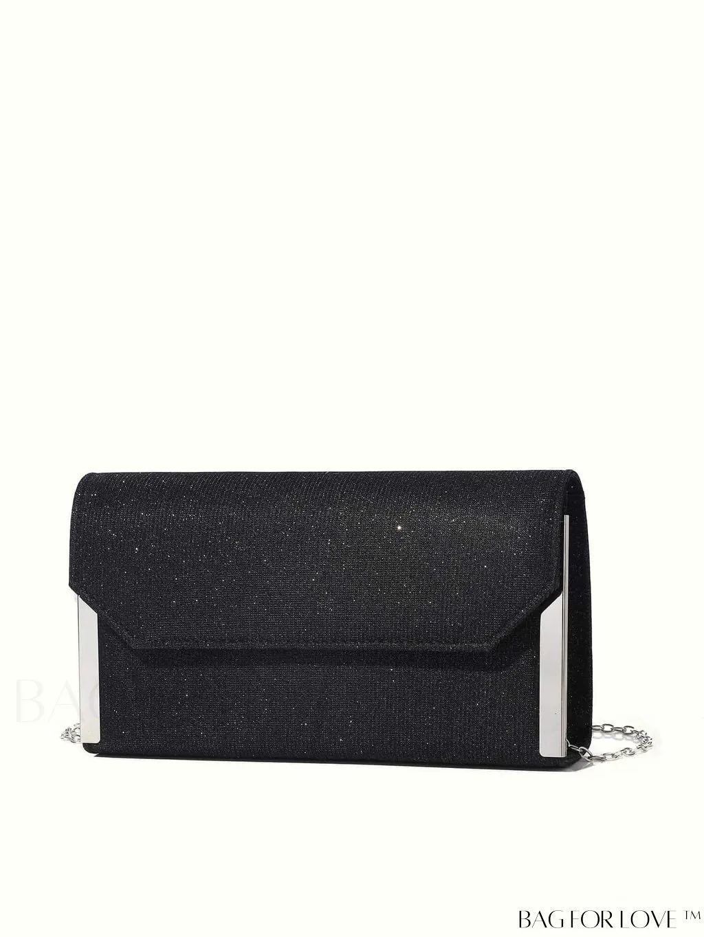 BagForLove - Chic and Compact Glitter Envelope Flap Bag