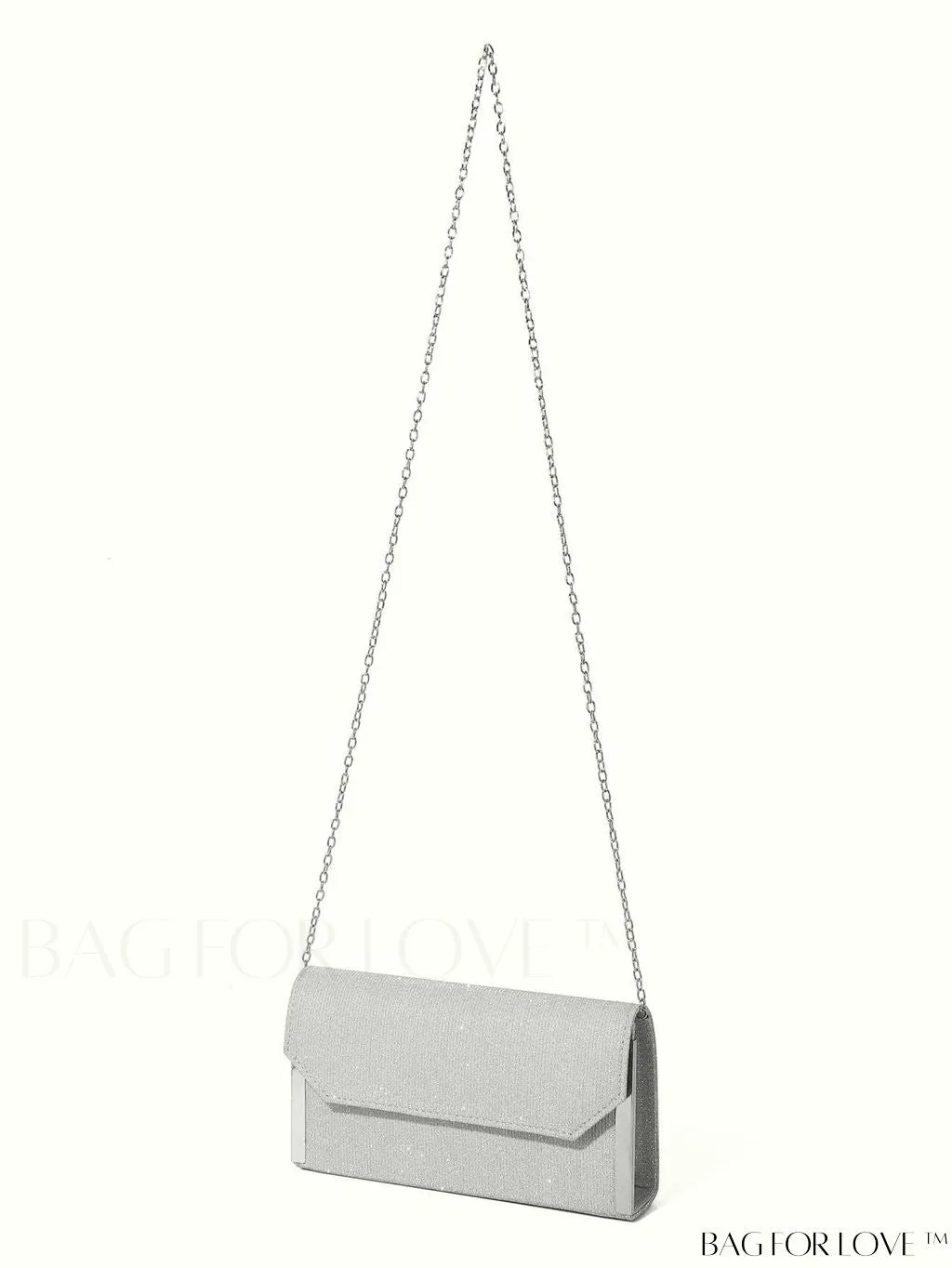 BagForLove - Chic and Compact Glitter Envelope Flap Bag