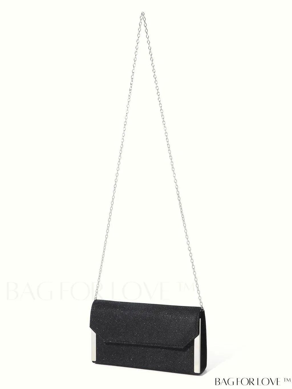BagForLove - Chic and Compact Glitter Envelope Flap Bag