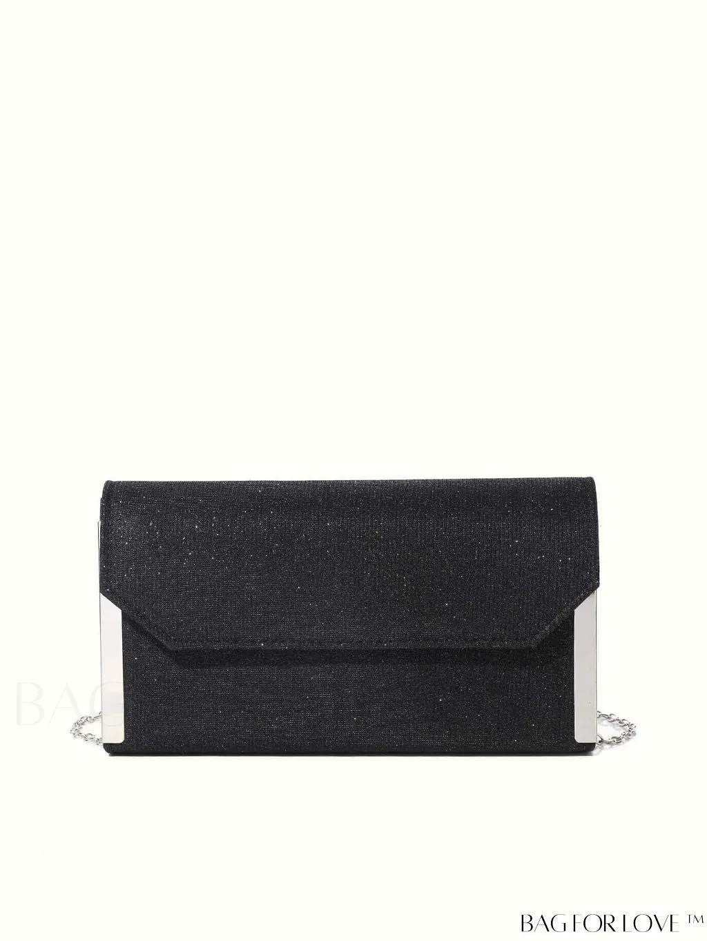 BagForLove - Chic and Compact Glitter Envelope Flap Bag