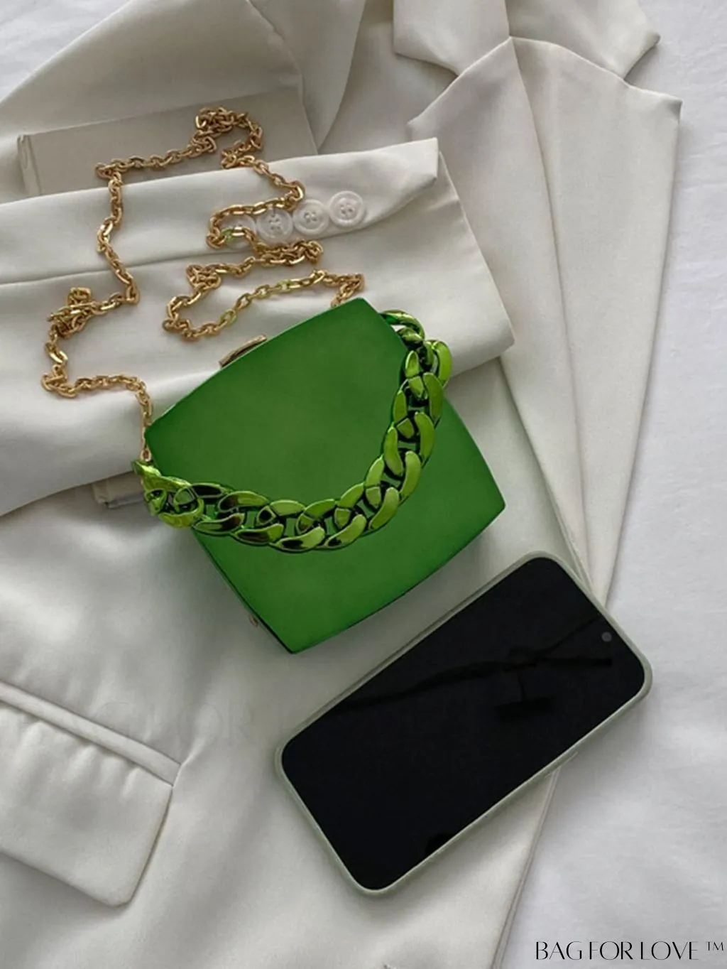BagForLove - Compact & Chic Womens Crossbody Bag: Ideal for Cosmetics and Evening Essentials