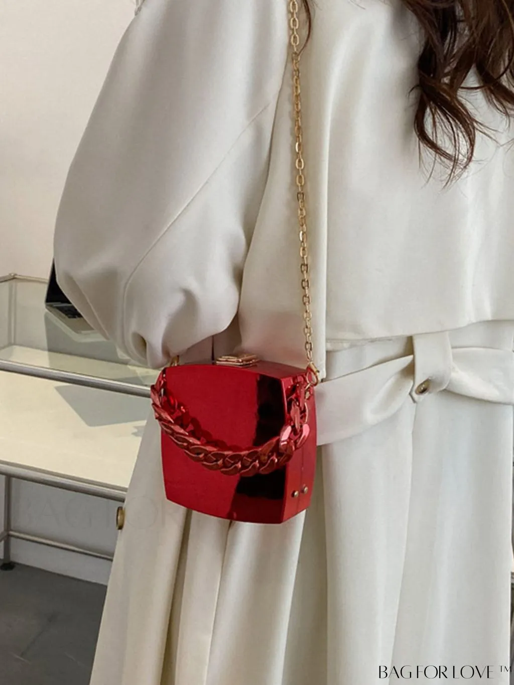 BagForLove - Compact & Chic Womens Crossbody Bag: Ideal for Cosmetics and Evening Essentials