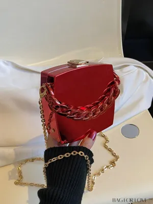 BagForLove - Compact & Chic Womens Crossbody Bag: Ideal for Cosmetics and Evening Essentials