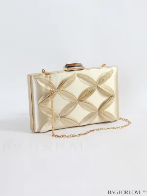 BagForLove - Compact Chain-Strap Box Bag for Weddings, Prom & Parties - Ideal Bridal Purse