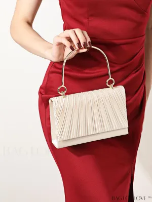 BagForLove - Compact Pleated Clutch for Evening Events
