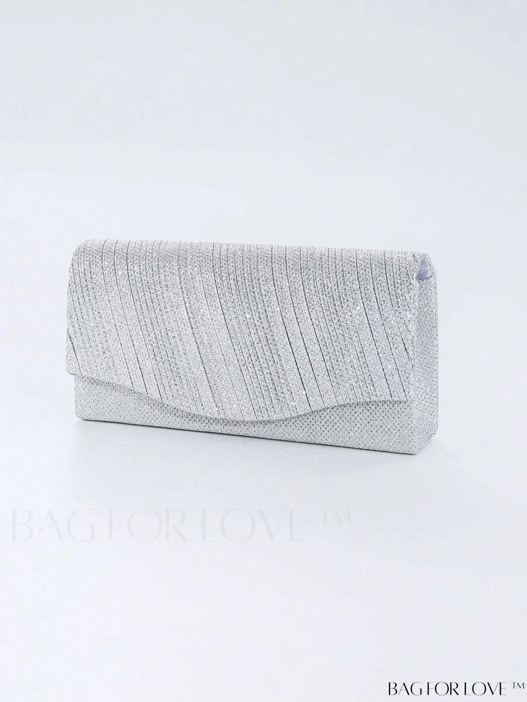 BagForLove - Glitter Chain Strap Mini Envelope Bag - Elegant and Compact
