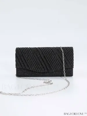 BagForLove - Glitter Chain Strap Mini Envelope Bag - Elegant and Compact