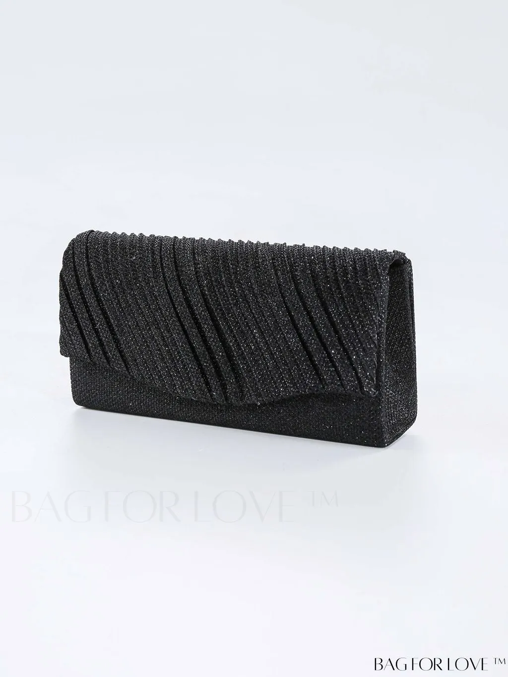 BagForLove - Glitter Chain Strap Mini Envelope Bag - Elegant and Compact