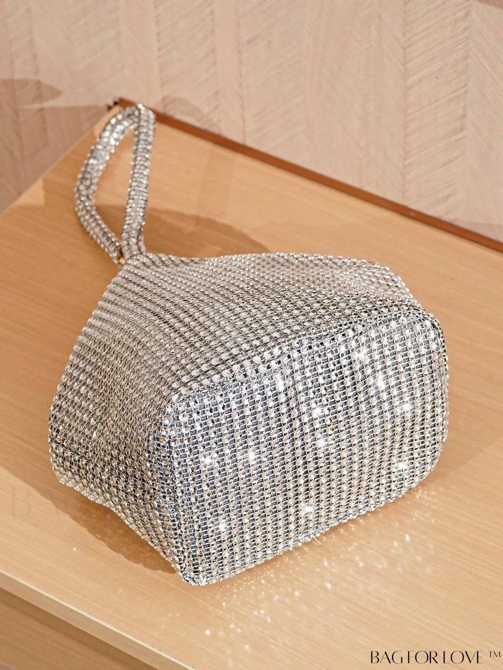 BagForLove - Rhinestone-Adorned Mini Evening Bag: Elegant and Compact