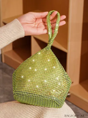 BagForLove - Rhinestone-Adorned Mini Evening Bag: Elegant and Compact