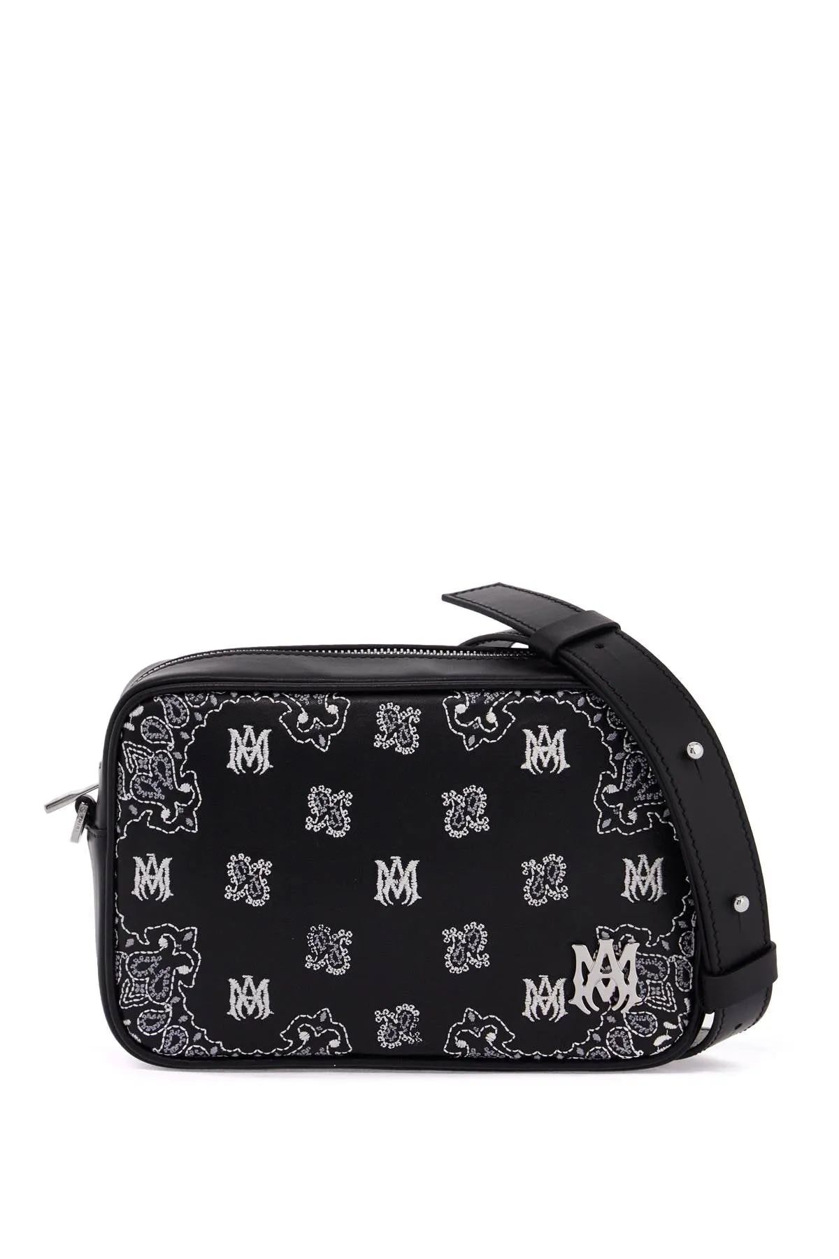bandana embroidered camera bag with