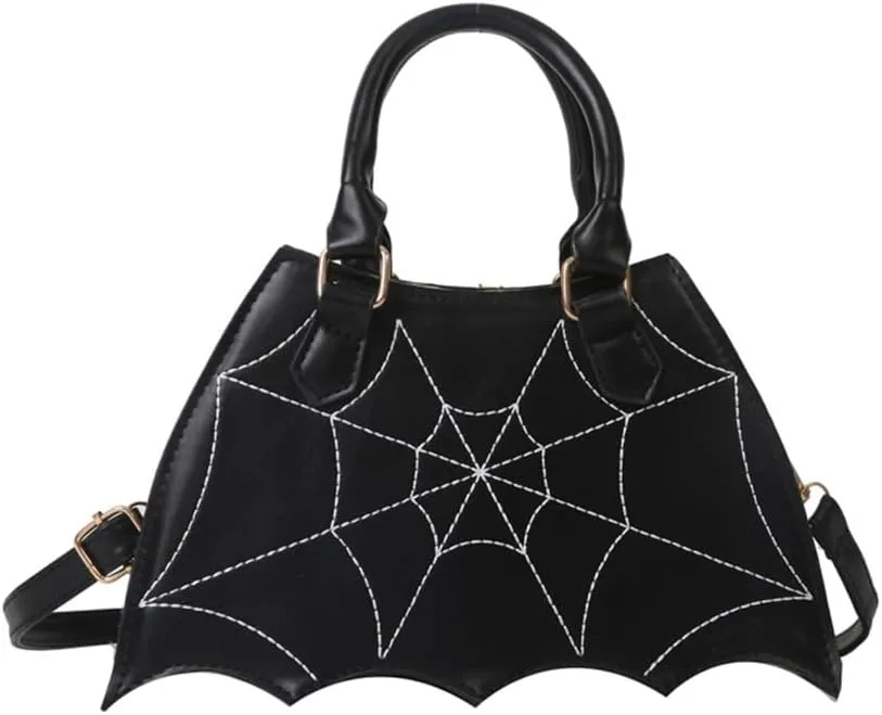Bat Shape Shoulder Bag Unique Leathers Crossbody Bag Women Handbags Bag Fashion Messenger Bag for Women Lady Girl